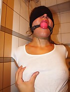 All tied up ballgagged, pic #9